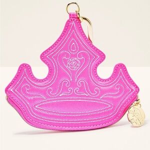 Bath & Body Works Disney Princess Sleeping Beauty Pink Crown coin purse